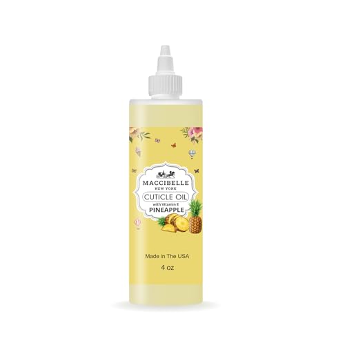Maccibelle Pineapple Cuticle Oil Refill for Dry Cracked Cuticles - 4 oz