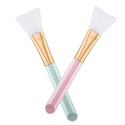 Silicone Face Mask Brush Set - 2 Pack Facial Applicator