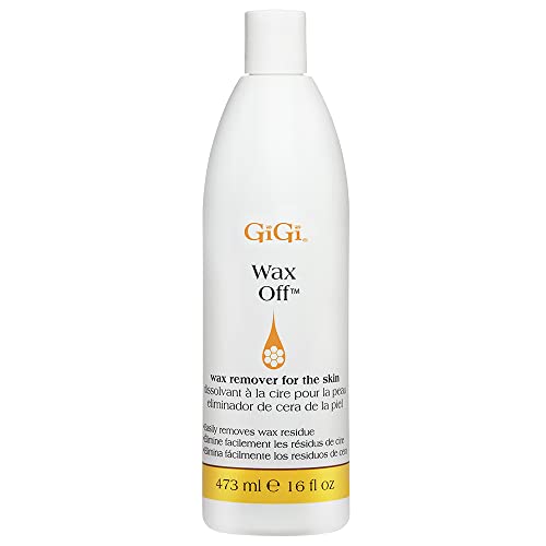 GiGi Wax Off Hair Wax Remover Gel - Post Waxing Care with Aloe Vera, Skin Soothing Hair Removal After Wax Care, 16 fl oz, 1 Pack