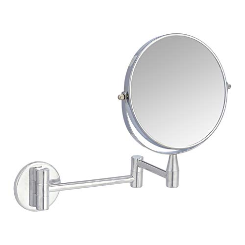 Wall Mount Vanity Mirror 1X/5X Magnification 360° Rotate
