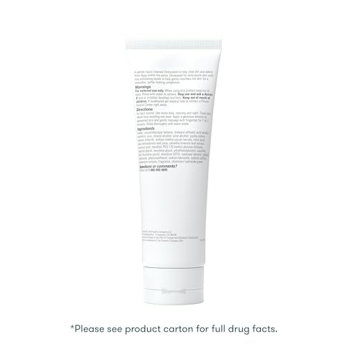 Proactiv MD Exfoliating Face Wash,Gentle and Hydrating Facial Cleanser and Acne Treatment for Sensitive Skin,6 Oz Clear Unscented,(Pack of 2)