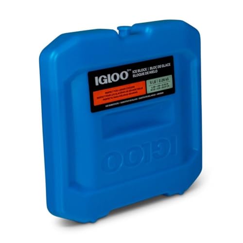 Igloo Maxcold Ice Blocks, Reusable Ice packs for Coolers, Freezer Pack, Cold Packs for Coolers, Long lasting Ice Blocks