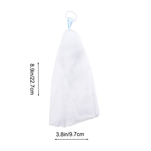 5-Pack Foaming Net Soap Maker for Facial Cleansing