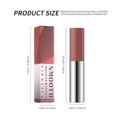 Matte Lipstick Crayon Set – Waterproof Long Lasting 6 Colors