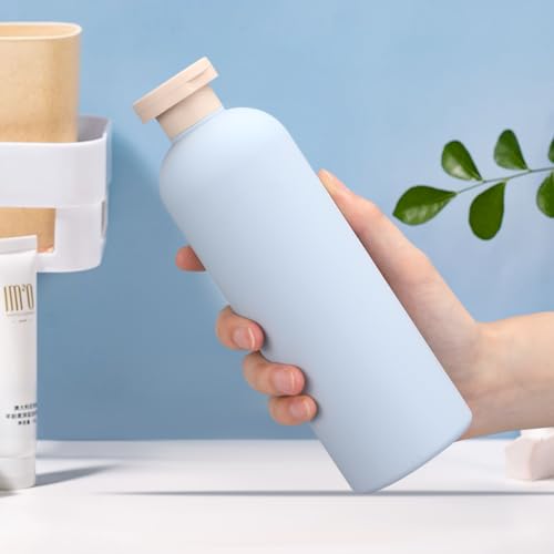 ASEVAT 13.5oz Refillable Travel Bottles 4-Pack Leak Proof