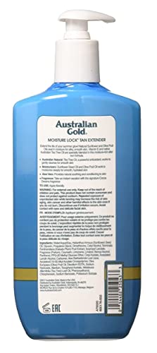 Australian Gold Moist Lock Tan Extender 16oz - Pack of 3