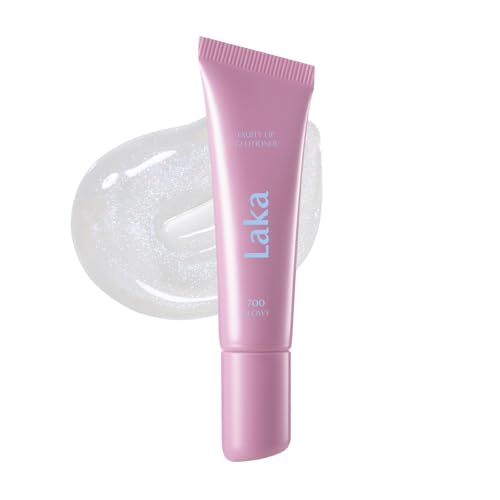 Laka Fruity Lip Glotioner, 10ml/0.33 fl.oz, Lip Gloss with High Shine Vivid Colors, Jelly tip for Hygienic & Easy Application, K-Beauty?? (#700 Glowy)