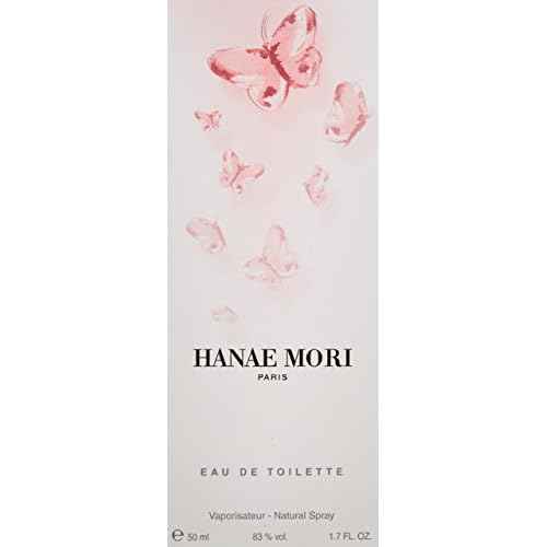 Hanae Mori Eau De Toilette Spray for Women, 1.7 Ounce