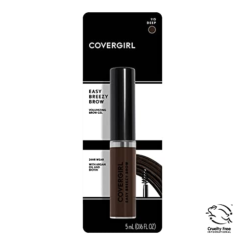 COVERGIRL Easy Breezy Volumizing Brow Gel, 24hr Hold