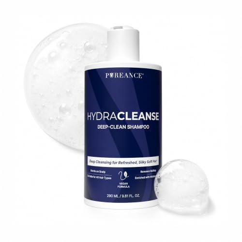 PUREANCE HydraCleanse Clarifying Shampoo for Buildup & Oily Hair