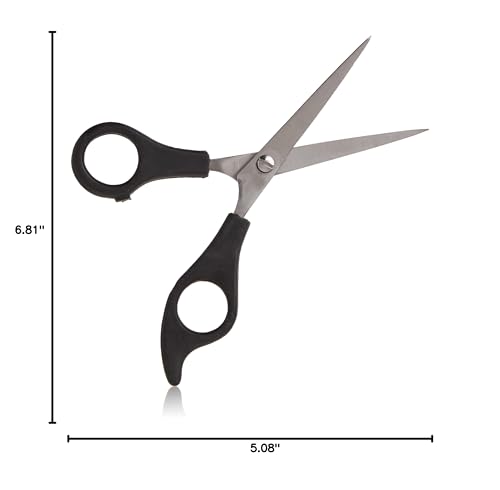 Diane Daffodil 5" Hair Cutting Scissors - Black