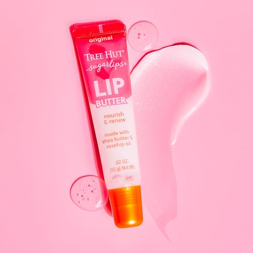 Tree Hut Moisturizing Lip Butter Trio, Shea Butter & Fruit