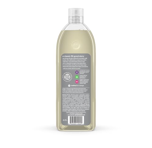 Method Gel Hand Soap Refill - Vetiver + Amber, 34 Fl Oz