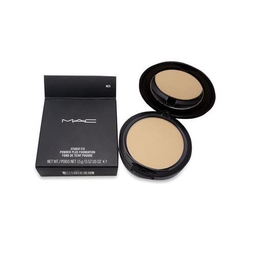 MAC Studio Fix Powder Plus Foundation NC25 for Women, 0.52 OZ