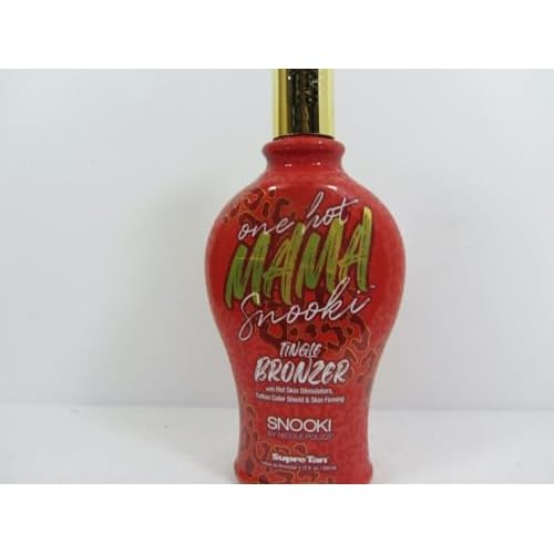 Snooki One Hot Mama Tingle bronzer with Hot Skin Stimulators, Tattoo Color Shield & Skin Firming 12oz