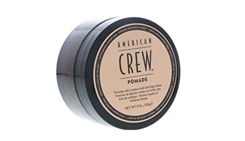 American Crew Hair Pomade, Medium Hold & High Shine, 3 Oz (Pack of 2)