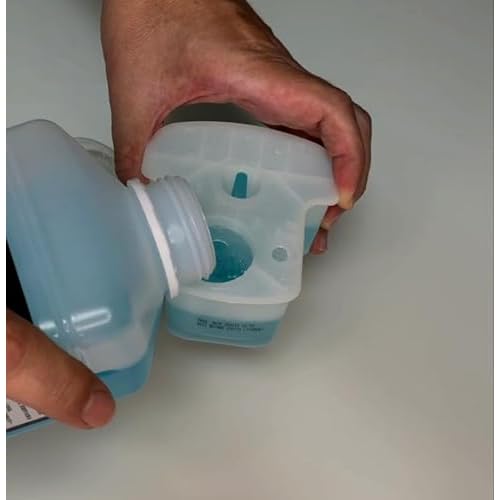 2X Concentrated Shaver Cleaning Solution Refill Compatible with Philips Norelco SmartClean & Quick Clean Pod Systems ? Makes Up to 12 Cartridge Refills, 1L (33.8 oz), Made in Japan