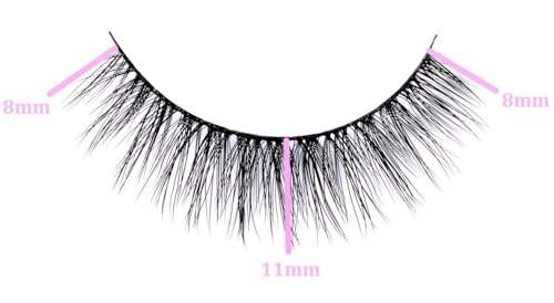 Icona Lashes False Eyelashes - Fluffy & Reusable Lash Strips