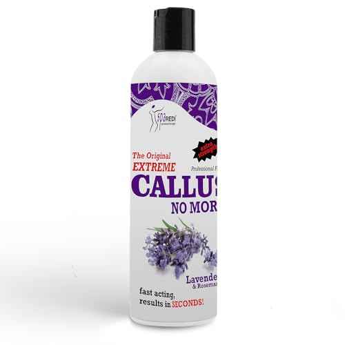 SPA REDI Callus Remover - Removes Toughest Calluses in Seconds and Smooths Dry Cracked Heels, Lavender & Rosemary - 12 Oz