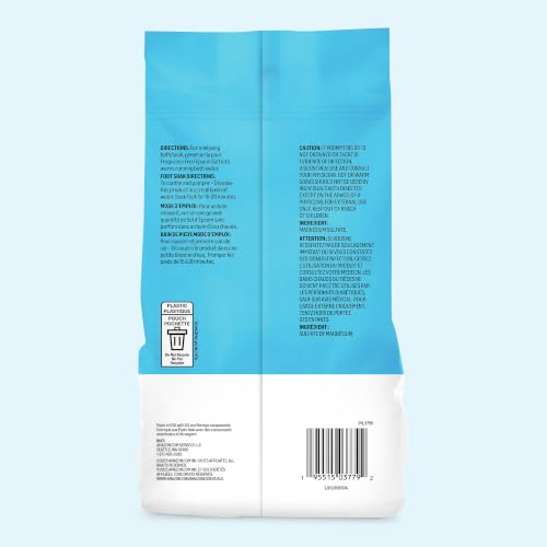 48 Ounce Epsom Salt Soak - Magnesium Sulfate for Relaxing Baths & Foot Soaks