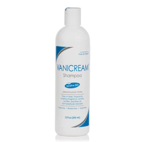 Vanicream Sensitive Skin Shampoo, 12 Fl Oz