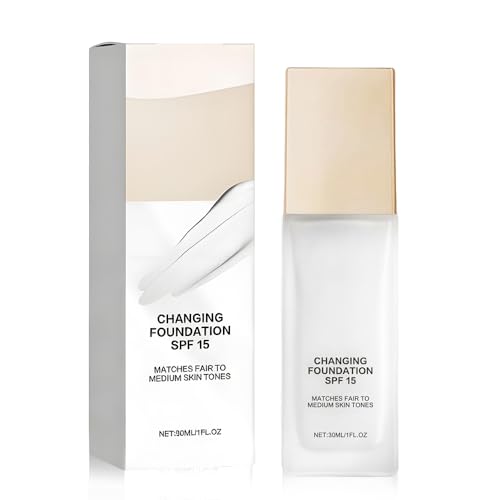 Color Changing Foundation SPF 15 for Sensitive Skin