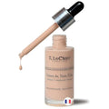 T.LeClerc Anti-Aging Radiance Serum No. 1 Ivory - Fluid Foundation Care, Luminous & Unified Complexion, Second Skin Effect, Hyaluronic Acid, 30 ml (Cachemire)