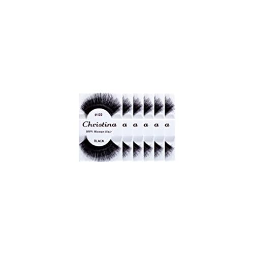 6packs Eyelashes - 199 by Christina