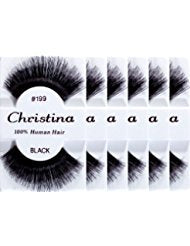 6 Pack False Eyelashes by Christina