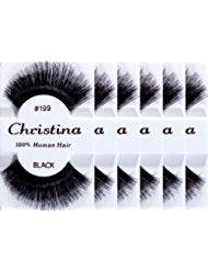 6packs Eyelashes - 199 by Christina
