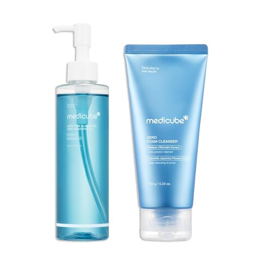 medicube Zero Pore Cleansing Oil & Foam Cleanser Duo