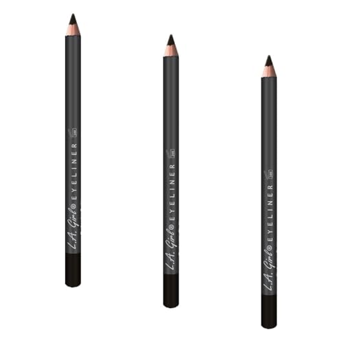 L.A. Girl Brown Black Eyeliner Pencil (Pack of 3)