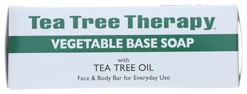 Tea Tree Therapy Vegetable Base Soap - 3.9 Oz