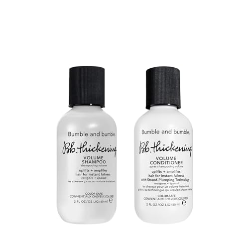 Bumble and bumble. Thickening Volumizing Shampoo + Conditioner Set | For Instant Fullness | Moisturizing | Color Safe | Straight to Wavy