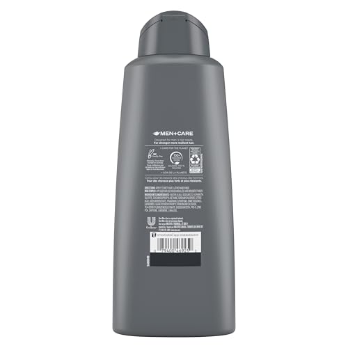 Dove Men+Care, 2 in 1 Shampoo + Conditioner, Hydration Fuel, Amber + Musk, 20.4 fl oz (603 ml)