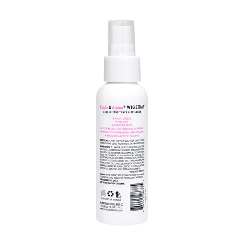 Nicole & Alyssa - Wig Spray For Synthetic Hair Leave-in Conditioner,