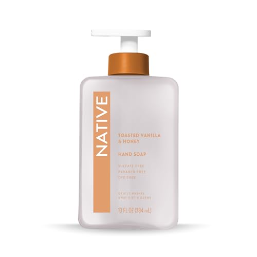 Native Liquid Hand Soap - Toasted Vanilla & Honey Scent, 13 oz Pack of 1
