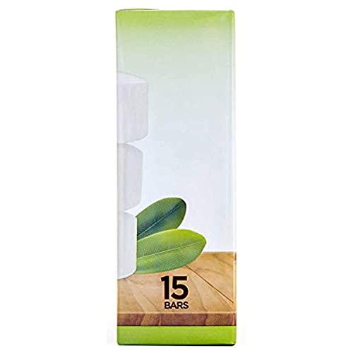 KIRKLAND Signature Bar Soap with Shea Butter, 4.5 Ounce (15 Count)