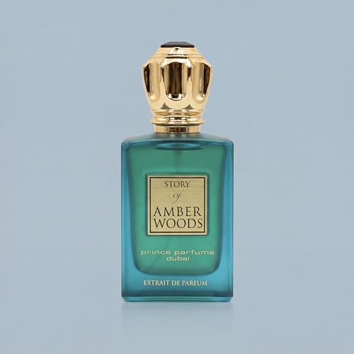 Amber Woods Extrait de Parfum for Men - 3.4 oz Luxurious Fragrance