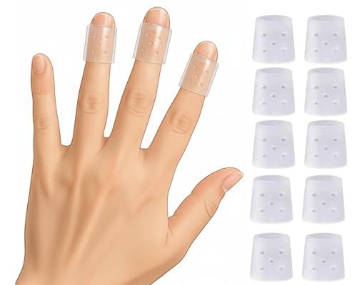 Skin Picking Prevention Finger Caps - 10 Pack