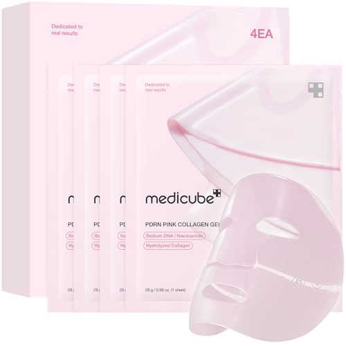 Medicube PDRN Pink Collagen Jelly Gel Overnight Mask (4 Pack)
