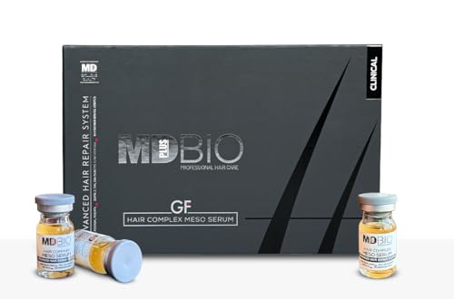 MD PLUS BIO Scalp Care Meso Serum Kit for Thinning Hair - 10 x 6ml