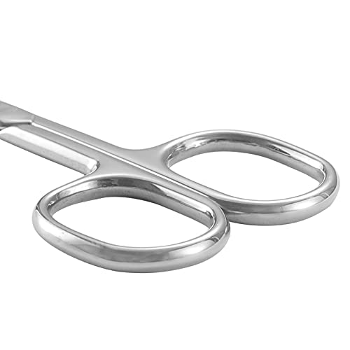 LIVINGO Curved Stainless Steel Cuticle Scissors with Sharp Pointed Tip