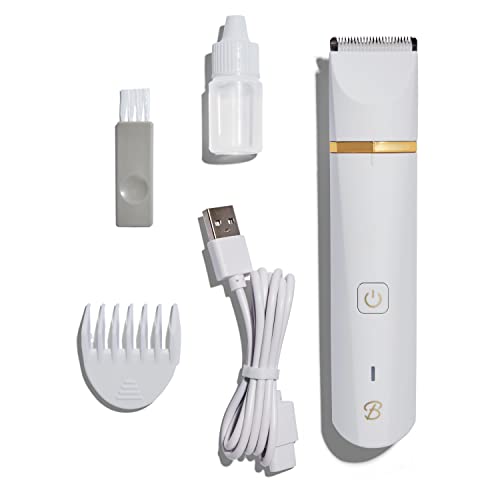 Bushbalm Bikini Trimmer - Electric Shaver Body Hair Razor for Women, Waterproof, Cordless Shaver for Sensitive Areas, Close Grooming for Bikini, Underarms, and Legs ? Francesca Trimmer