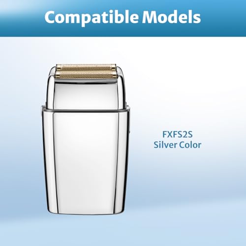 FXFS2 Foil Shaver Replacement Foil Compatible with Babyliss Foil Shaver FXFS2, Silver Color, 1Pack