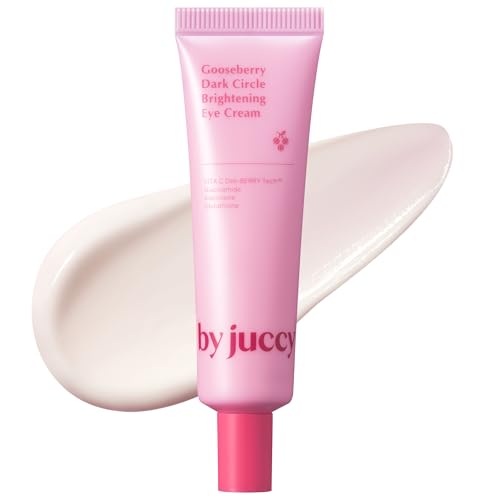 Gooseberry Dark Circle Brightening Eye Cream¤ÓFor Puffy Eye Bags, Wrinkles, Fine Lines | Vitamin C, Glutathione, Peptides¤ÓAnti-aging Korean Skin Care | Korean Eye Cream | By Juicy | 1.01 Fl.oz
