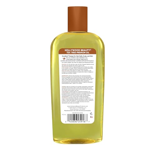 Hollywood Beauty Tea Tree Oil - 16 fl oz Hair & Scalp Treatment