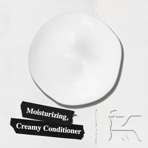 Kiehl's Amino Acid Conditioner, Strengthening and Moisturizing Hair Treatment, with Amino Acids, Jojoba and Coconut Oil to Improve Manageability and Added Shine, Suitable for All Hair Types