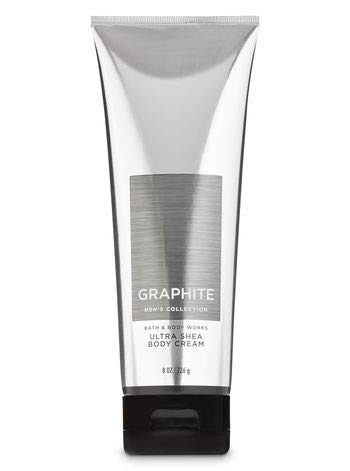 Bath and Body Works Graphite (2019 Edition) 2-in-1 Hair + Body Wash, Ultra Shea Body Cream and Graphite Deodorizing Body Spray