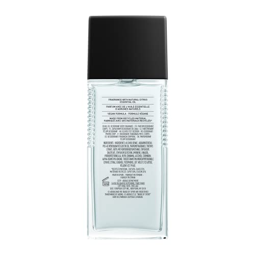 Adidas Dynamic Pulse Men's Body Fragrance Spray, Mint & Wood, 2.5 fl oz